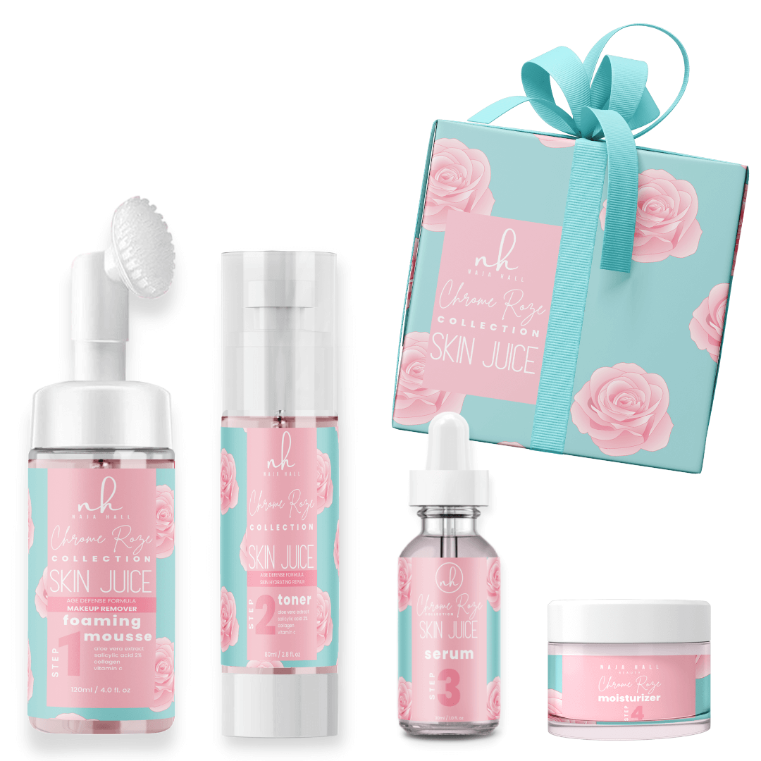 Chrome Rose Skin Juice 4-Step Bundle